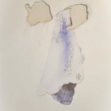 'MANGEL' - Installation - Watercolour, charcoal, on paper
